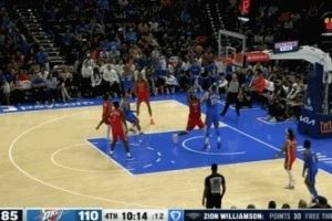 势大力沉!阿杰伊-米切尔突破抛传 哈滕力压卢尼起飞单臂空接暴扣